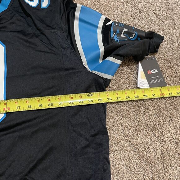 Carolina Panthers Jersey Matt Corral XXL Black 9 Nike On Field Keep Pounding NFL - Picture 8 of 9